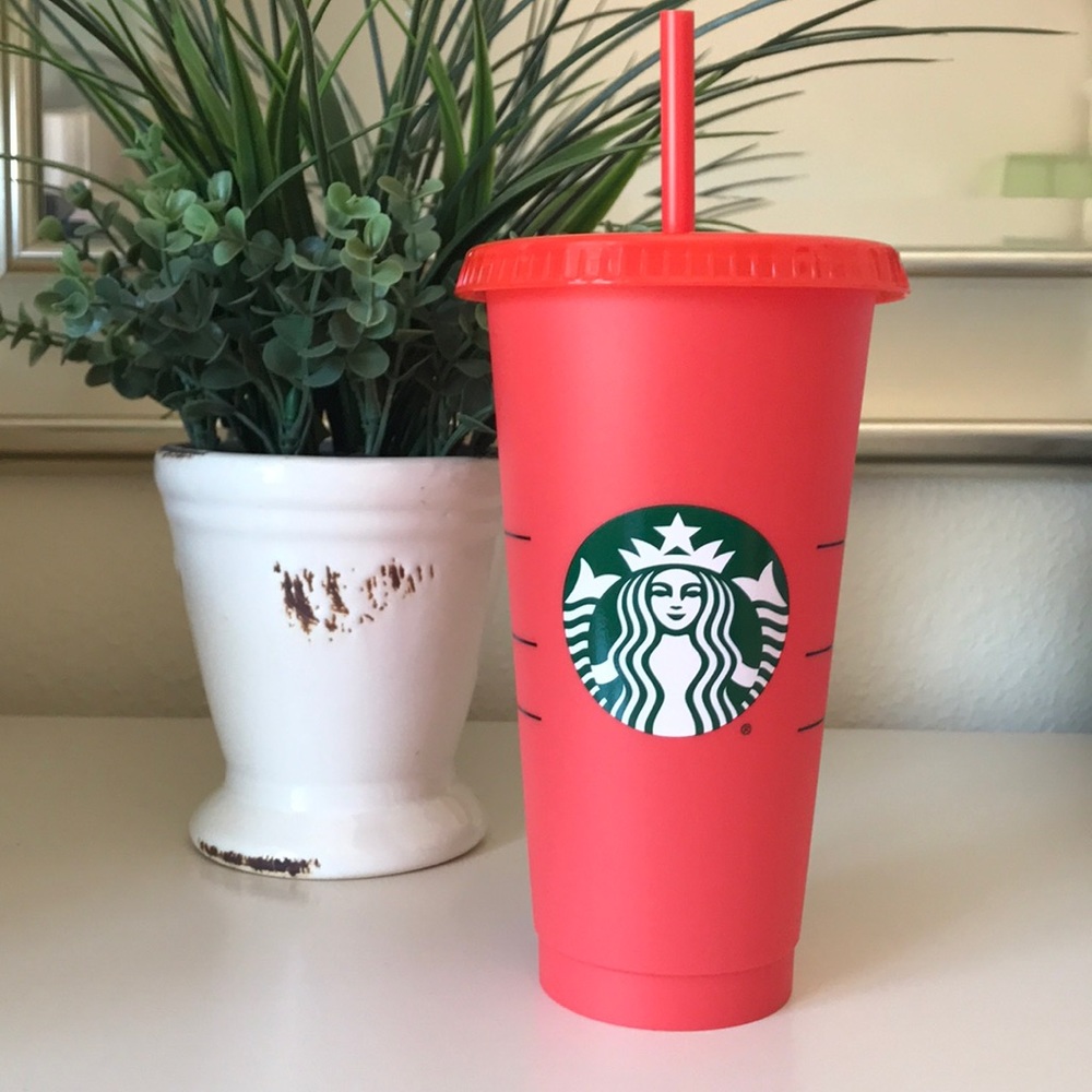 Starbucks Venti Reusable Color Changing Cold Cup